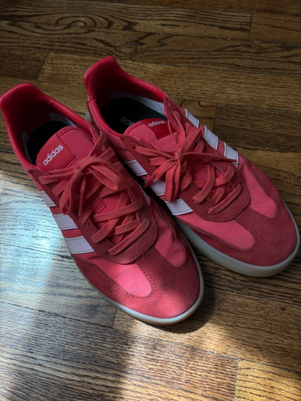 adidas Barreda Decode Red Low-Top Casual Sneakers